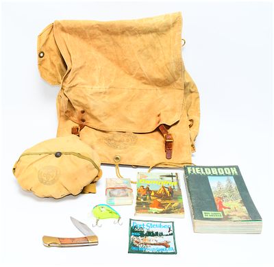 A Collection of Boy Scouts of America National Council No. 574 Yucca Pack and Camping Gear. A 