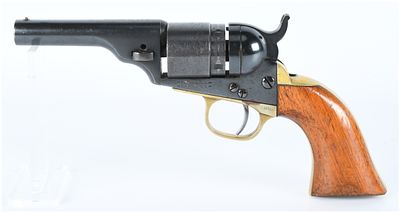 Colt 1862 Pocket Navy Cartridge Conversion Revolver, .38 Caliber. An antique Colt 1862 Pocket 