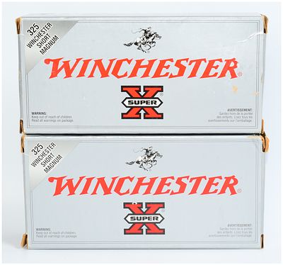 Winchester Super X .325 WSM 220 Gr. Power-Point Ammunition, 40 Rounds. A lot of Winchester Super 