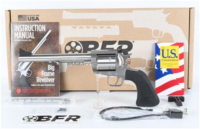 Magnum Research BFR .357 Magnum Single-Action Revolver with 8" Barrel, Box, and Accessories. A 
