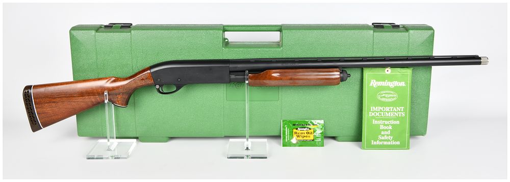 Lot 1056: Remington Model 870LH Wingmaster Magnum 12 Gauge Pump-Action Shotgun, Left Hand with Skeet Choke, 25 1/2" barrel