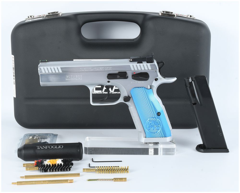 Lot 1083: Tanfoglio/EAA Witness Elite Stock II .45 ACP Semi-Automatic Pistol