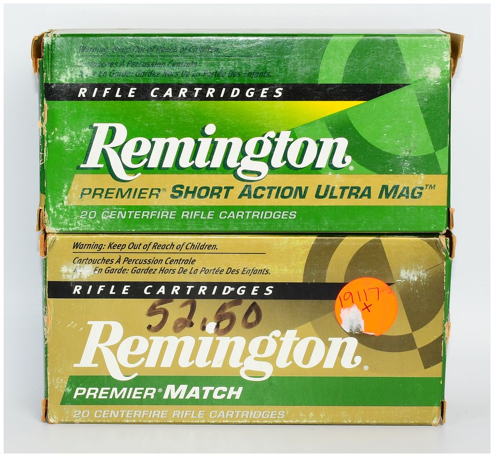 Lot 1123: 36 Rounds of Remington .300 Remington S.A. Ultra Mag Rifle Cartridges