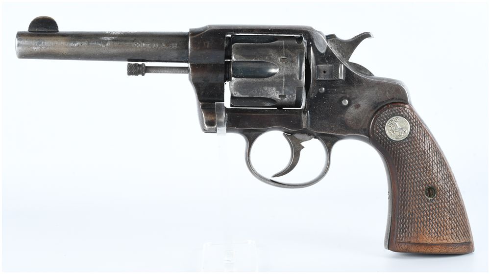 Lot 1124: Colt New Army Double Action Revolver, Caliber .38