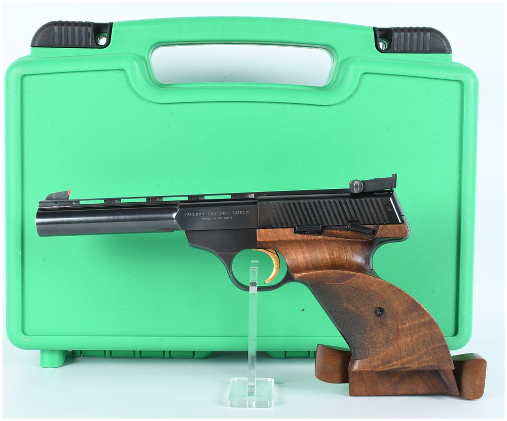Lot 1167: FN Browning Medalist Model 150 Match .22 LR Semi-Automatic Target Pistol, Circa 1972