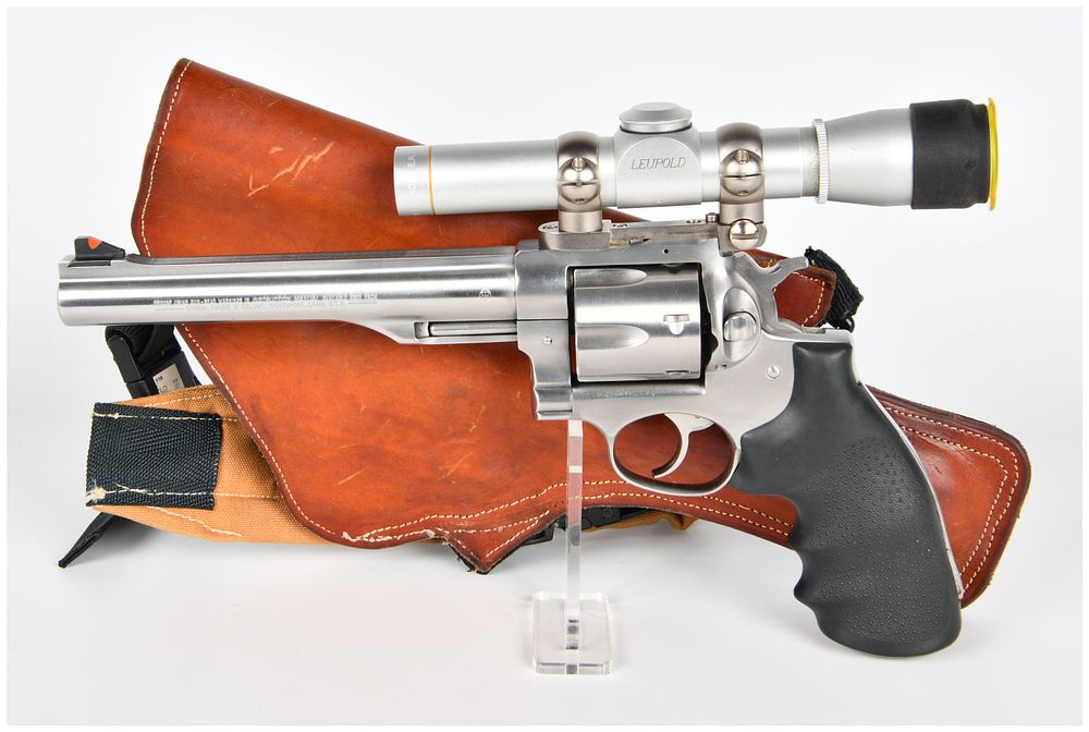 Lot 1191: Ruger Redhawk .44 Magnum Revolver with 7 1/2" Barrel and Leupold Scope