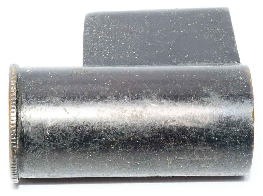Lot 1217: An Antique Late 19th Century Rifle Front Sight Cover, Attributed to Dickson, Beverly, Mass.