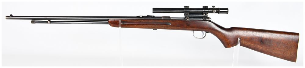 Lot 1290: Remington Model 34 Bolt-Action Rifle, .22 S, L, LR, with 24" Barrel and Weaver Scope