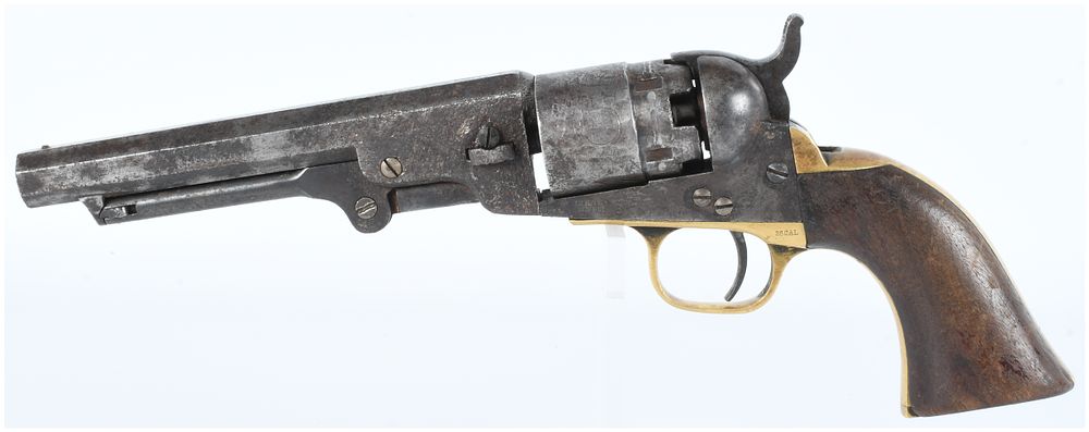 Lot 1323: A Colt Model 1851 Navy .36 Caliber Percussion Revolver