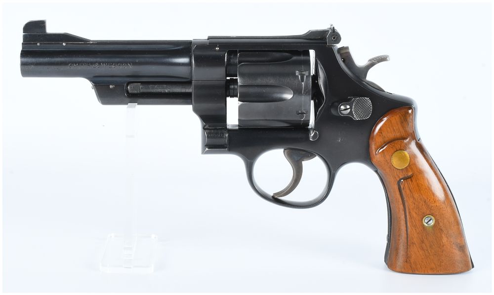 Lot 1359: A Smith & Wesson .45 Caliber Model 1950 Double-Action Revolver, with 4 5/8" Barrel
