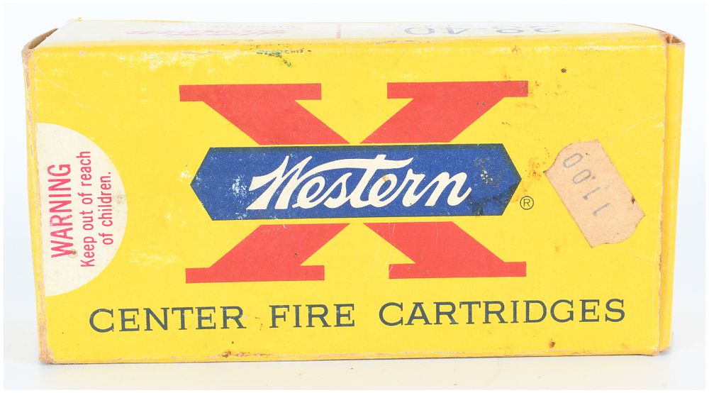 Lot 1364: 50 Rounds Western X .38-40 180 Grain Soft Point Centerfire Cartridges