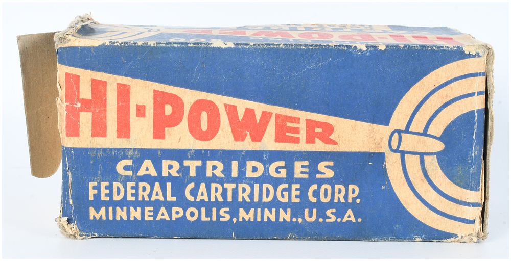 Lot 1385: Vintage Federal Cartridge Corp. HI-POWER .22 Long Rifle Rim Fire Cartridges, 350 Rounds