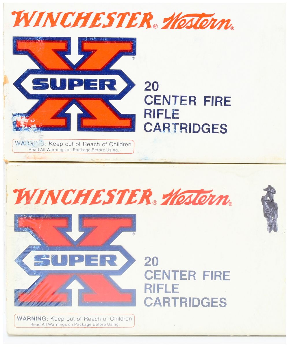 Lot 1441: Winchester Western Super X .284 Winchester 125 gr. Power-Point (S.P.) Ammunition, 40 Rounds
