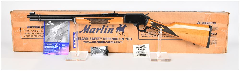 Lot 1472: Marlin Model 1894 Talo Special Edition Lever-Action Rifle, .44 Rem Mag/.44 Spl., Curly Maple Stock