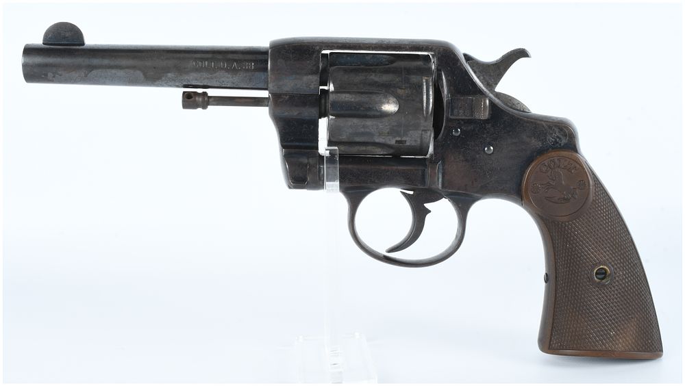 Lot 1473: Colt New Navy Model 1895 Double Action .38 Caliber Revolver