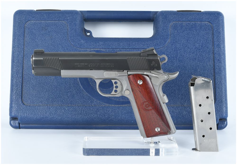 Lot 1481: Colt Combat Elite O8011XSE .45 ACP Semi-Automatic Pistol, Two-Tone Finish