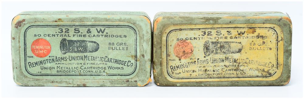 Lot 1498: Remington UMC .32 S&W Black Powder Ammunition, 100 Rounds