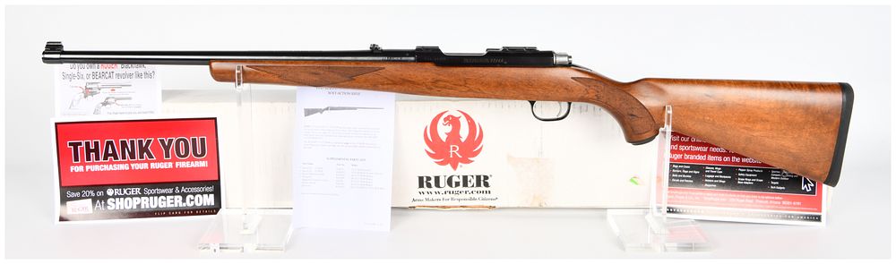 Lot 1532: New In Box Ruger 77/44 Bolt-Action Rifle, .44 Remington Magnum, Model 07401