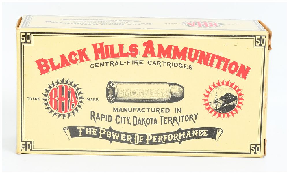 Lot 1552: Fifty Black Hills Ammunition .32 H&R Magnum 90gr FPL Cowboy Central-Fire Cartridges
