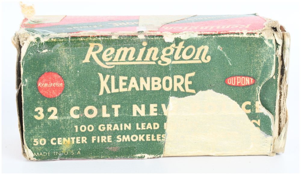 Lot 1553: 50 Live Rounds of Remington Kleanbore .32 Colt New Police Ammunition