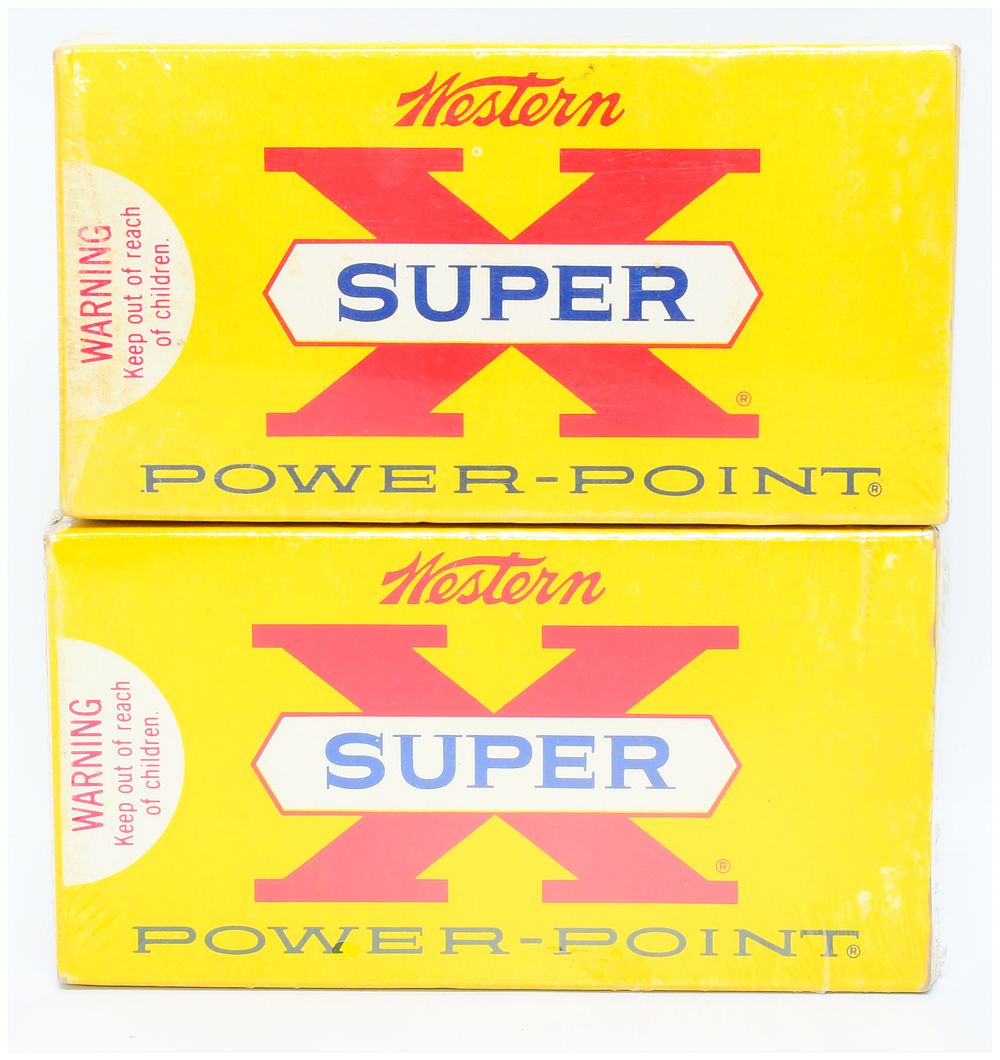 Lot 1585: Two Factory-Sealed Boxes of Western Super X Power-Point .284 Winchester Ammunition, 40 Rounds