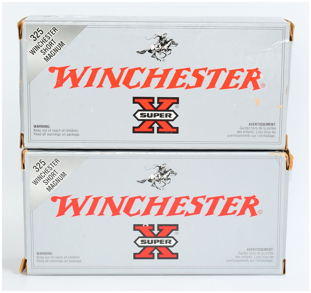 Lot 1591: Winchester Super-X .325 WSM Power-Point Ammunition, 40 Rounds