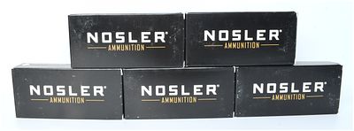 Lot of 100 Rounds Nosler 6.5 PRC 120 Grain Expansion Tip Lead-Free Ammunition. A collection of 