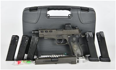 SIG SAUER P226 Legion Dual Caliber (9mm/.40 S&W) Semi-Automatic Pistol, SN 47E045304. A 