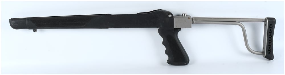 Lot 38: Butler Creek Stainless Folding Stock Assembly for Ruger 10/22 or Mini Series