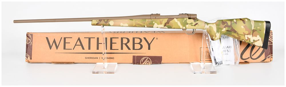 Lot 63: Weatherby Vanguard MultiCam Bolt Action Rifle 6.5-300 WBY MAG Serial Number VB316077