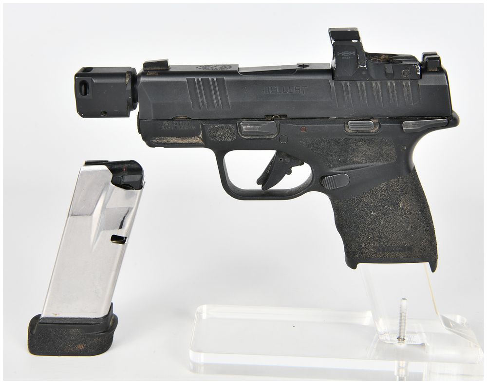 Lot 114: Springfield Armory Hellcat RDP Semi-Automatic Pistol 9x19mm Serial BA125191