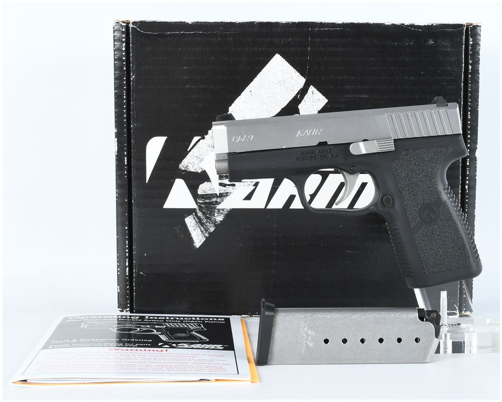 Lot 126: Kahr CW9 Semi-Automatic Pistol, 9x19mm, Serial Number EJ9240