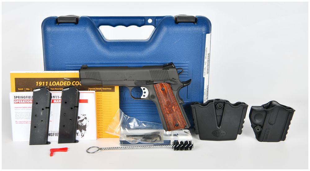 Lot 198: Springfield Armory Model 1911-A1 Semi-Automatic Pistol Caliber .45 ACP Serial N542084