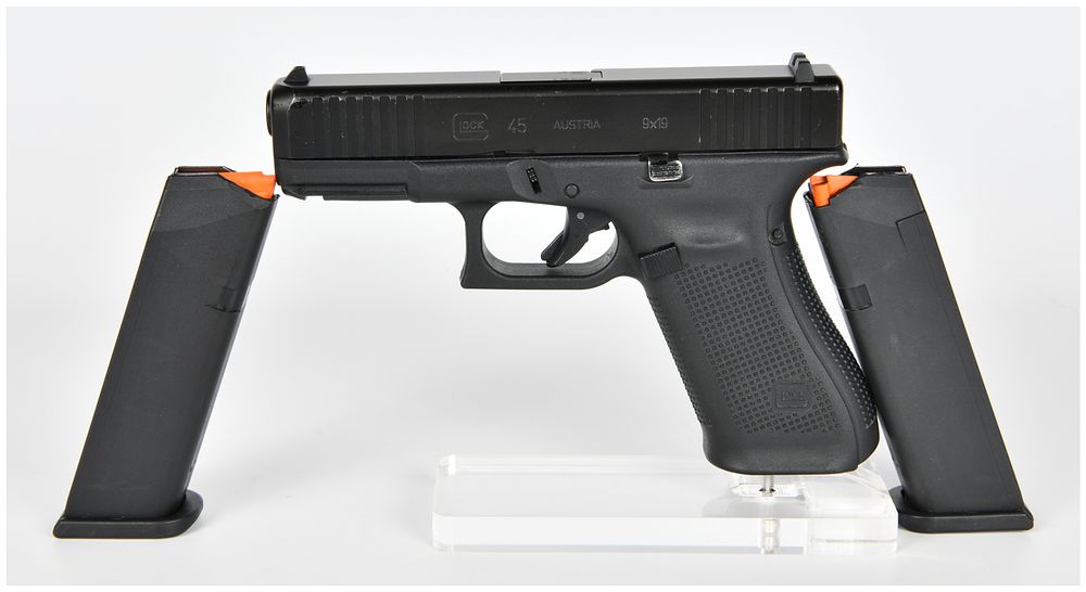 Lot 222: Glock Model 45 Semi-Automatic Pistol 9x19 Serial Number BTAE300
