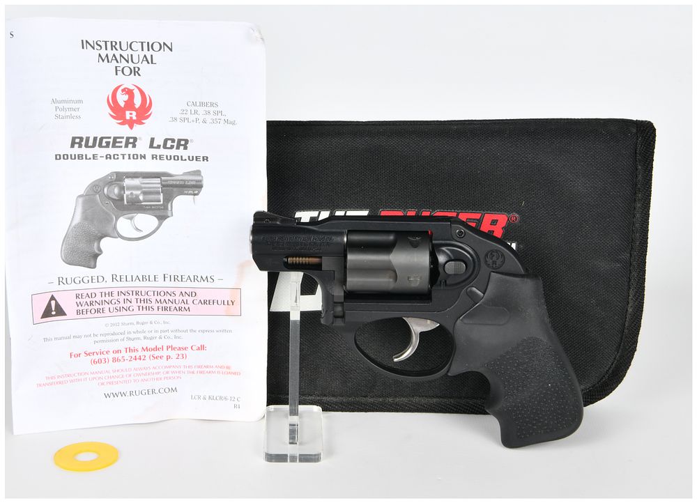 Lot 288: Ruger LCR Double-Action Revolver .38 Special +P