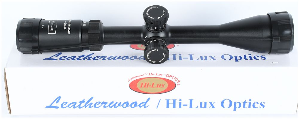 Lot 299: Leatherwood Hi-Lux Optics 4-16X44 SPG416X44MD Riflescope