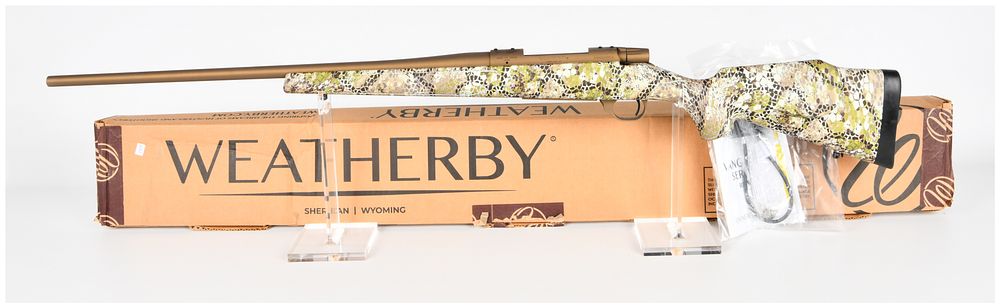 Lot 303: Weatherby Vanguard Badlands Bolt Action Rifle 6.5 PRC Serial VB321630