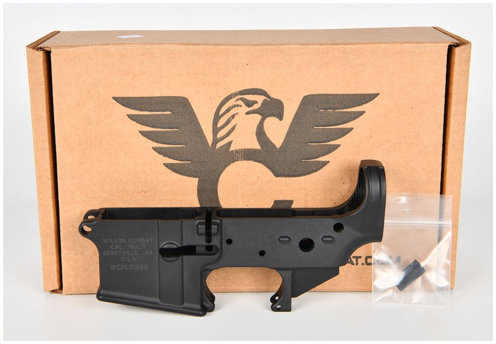 Lot 312: Wilson Combat TR-LOWER-ANO Forged Mil-Spec AR-15 Stripped Lower Receiver, Cal. Multi, Serial