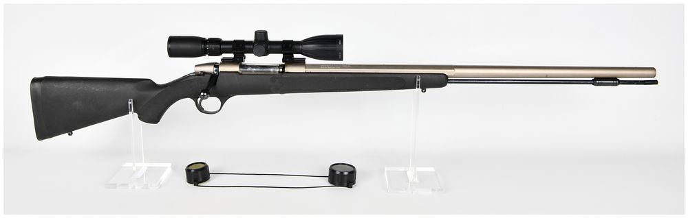 Lot 327: Austin & Halleck Bolt-Action In-Line Muzzleloader Rifle .50 Caliber SN 0010119
