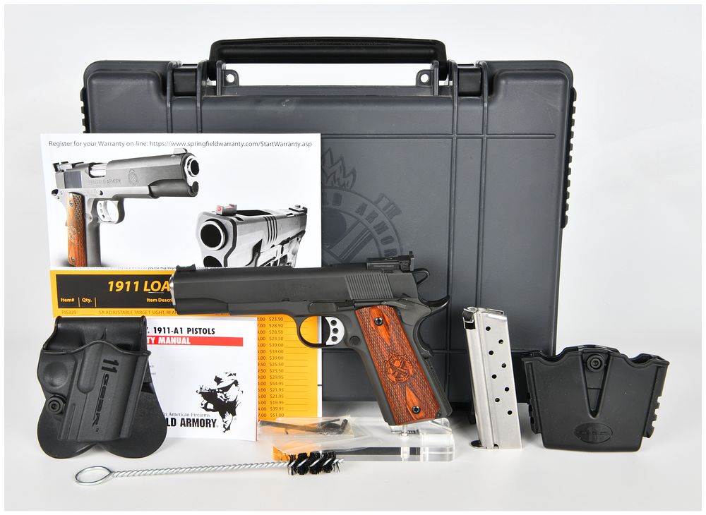 Lot 330: Springfield Armory Model 1911-A1 Semi-Automatic Pistol, Caliber 9MM, NM 333771