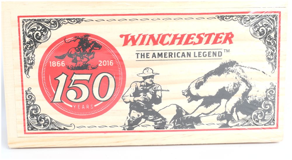 Lot 346: Winchester 150th Anniversary Commemorative Ammunition .30-30 WIN (1 Box)