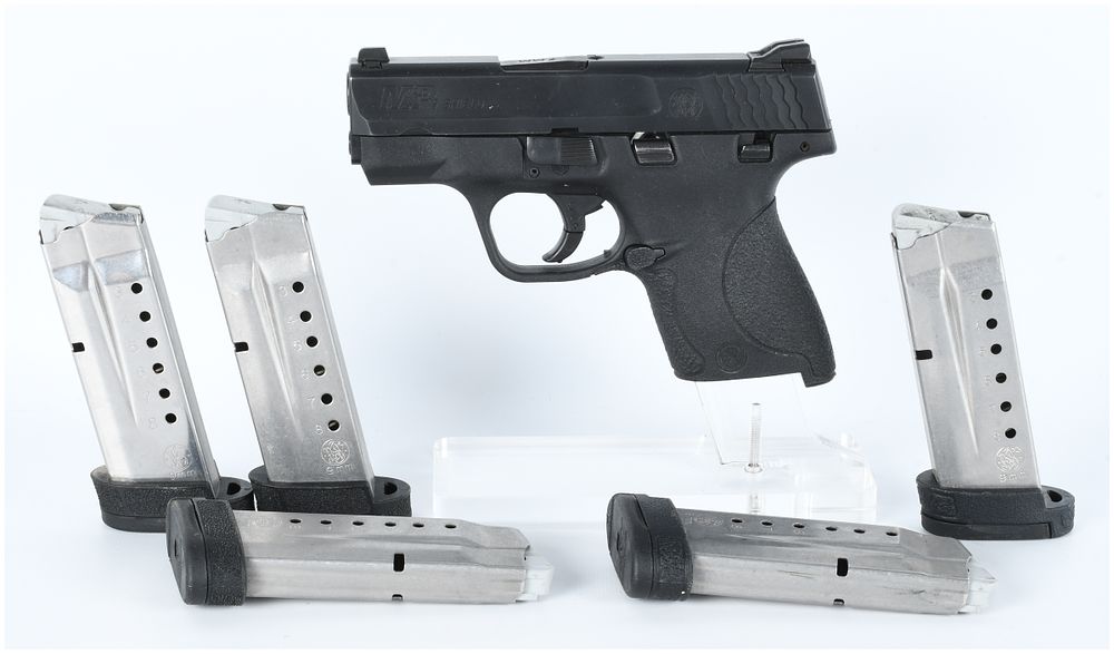 Lot 456: Smith & Wesson M&P 9 Shield Semi-Automatic Pistol, 9mm, Serial Number HYT0969