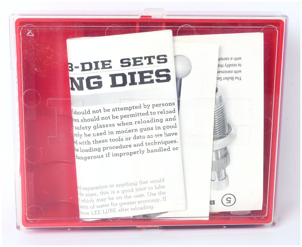 Lot 470: Lee Precision Pacesetter Reloading Die Set .45 ACP (Partial Set)