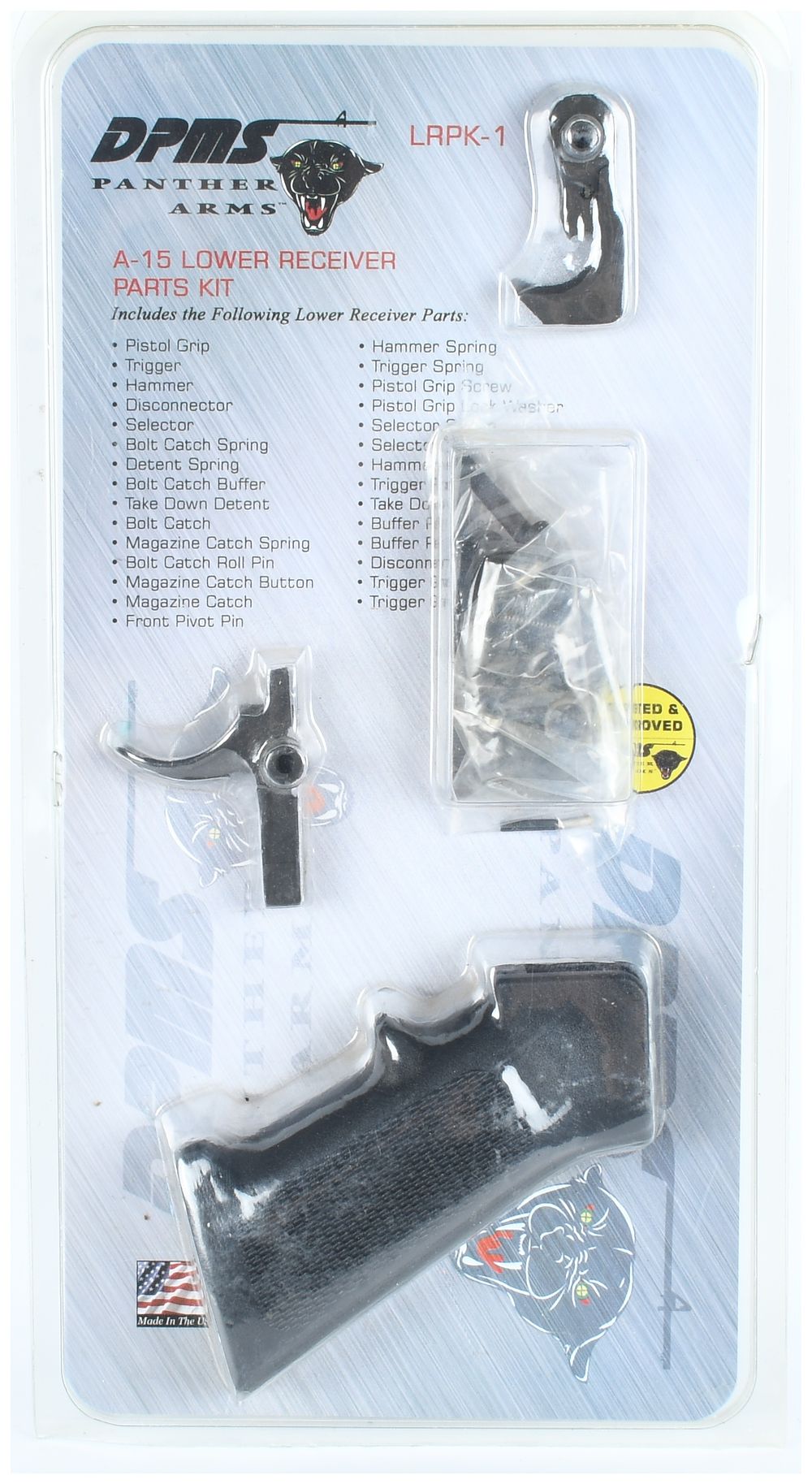 Lot 479: DPMS Panther Arms LRPK-1 A-15 Lower Receiver Parts Kit
