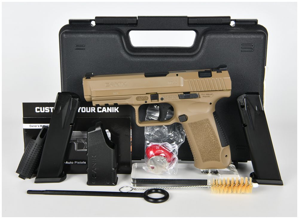 Lot 480: Canik TP9SA Mod. 2 Semi-Automatic Pistol Kit, 9x19mm, Serial Number 21AP02643