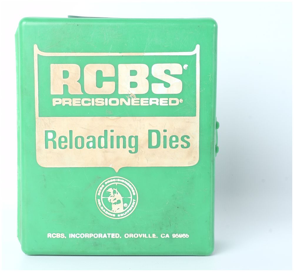 Lot 494: RCBS Full Length (FL) 2-Die Reloading Set Part 16301 for .338 Winchester Magnum