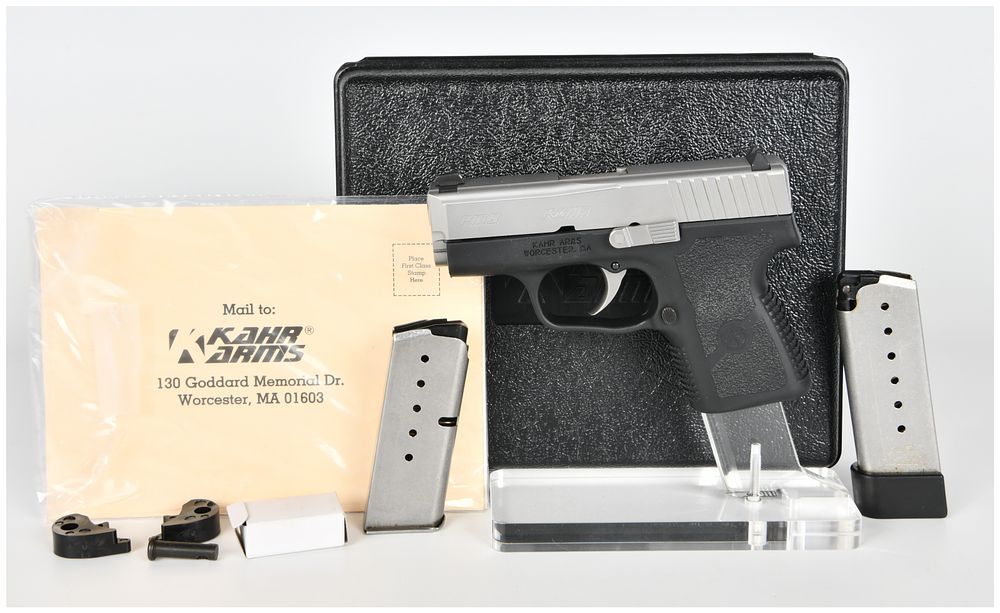 Lot 498: Kahr Arms PM9 Semi-Automatic Pistol 9x19 Serial Number IE1044