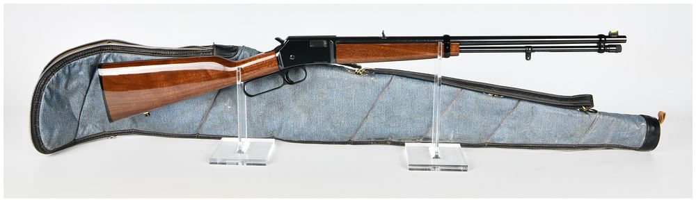 Lot 525: Browning BL-22 Grade I Lever Action Rifle .22 S L LR Serial 03126 ZV 242