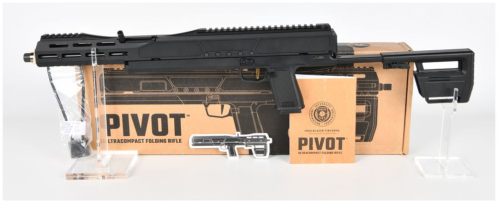 Lot 543: Trailblazer Firearms Pivot Semi-Automatic Folding Rifle, 9x19mm (P9-1234)