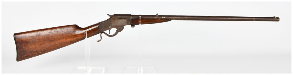Lot 555: J. Stevens Arms Company Roman Single Shot Rifle in .22 Long Rifle